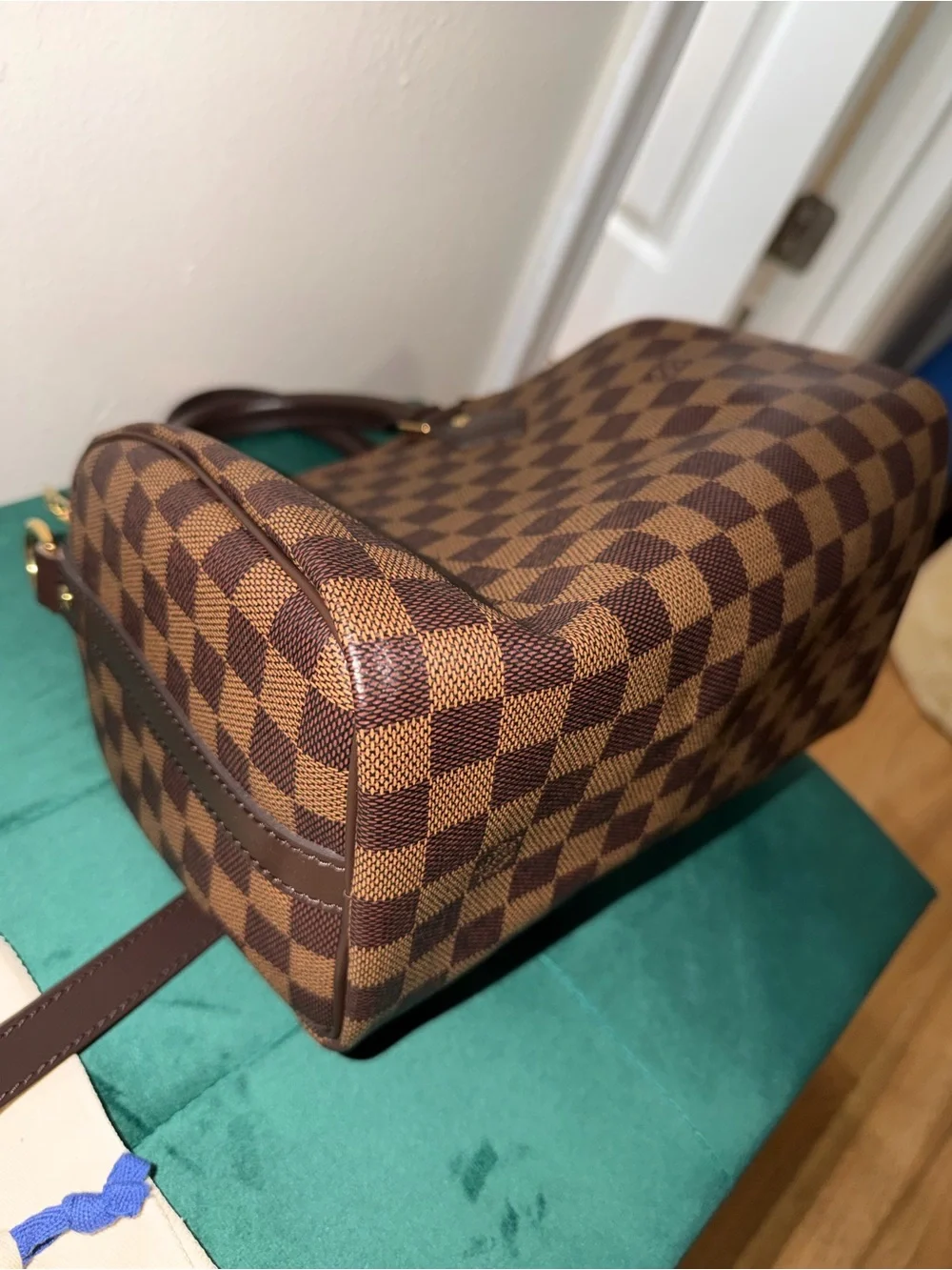 Louis Vuitton Damier Ebene Speedy Bandouliere 25